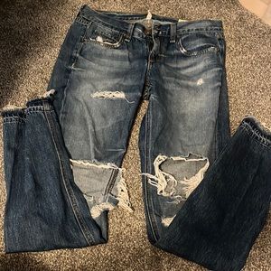 rag & bone distressed jeans